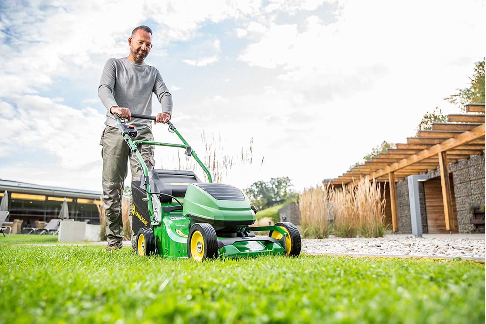 Commercial Battery Powered Landscaping